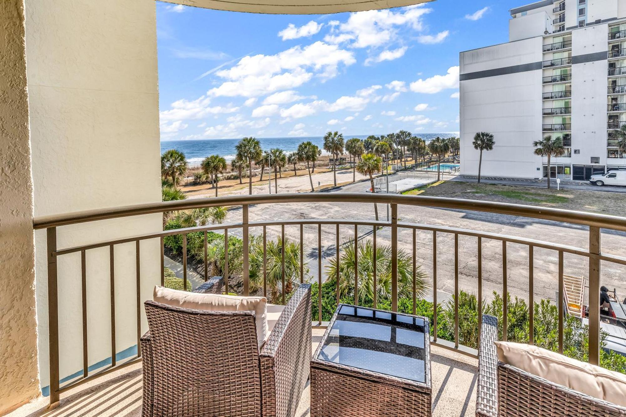 Oceanfront Condo Steps To The Beach W No Resort Fees 默特尔比奇 外观 照片